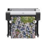 Canon TM-350 with A0 rendered plot