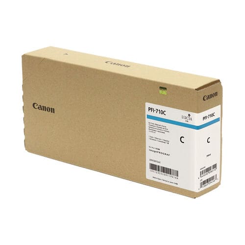 Canon PFI-710C Cyan Ink Cartridge – 700ml