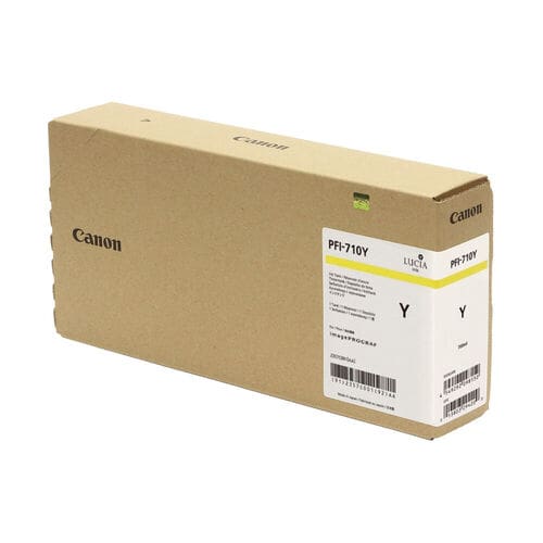 Canon PFI-710Y Yellow Ink Cartridge – 700ml