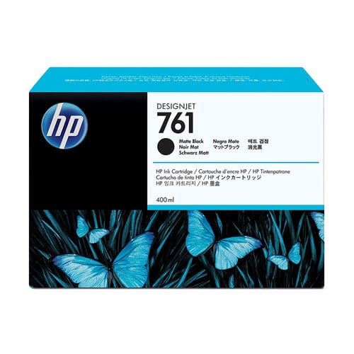 HP 761 Matte Black Ink Cartridge – 400ml
