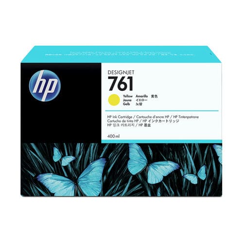 HP 761 Yellow Ink Cartridge – 400ml
