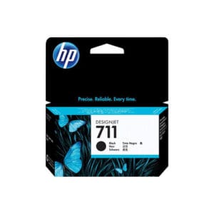 HP 711 Black Ink Cartridge - 80ml
