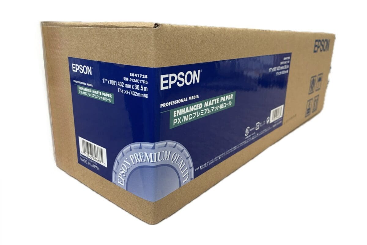 Epson S041725 17" x 30m enhanced matte paper roll