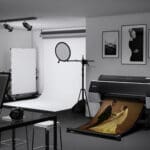 Epson SC-P9500 in photography studio, lifestyle image