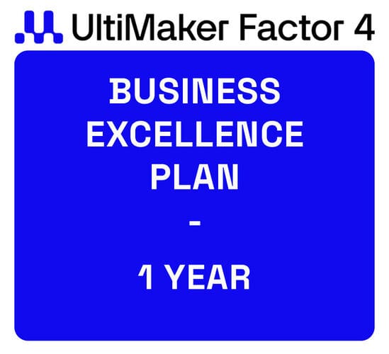 UltiMaker Factor 4 Business Excellence Package (1 Year) (BEP1)
