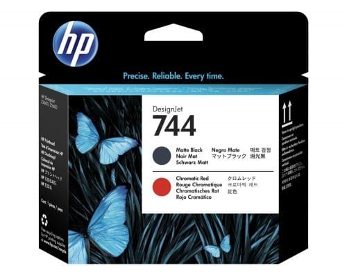 HP 744 Photo Black & Cyan Printhead