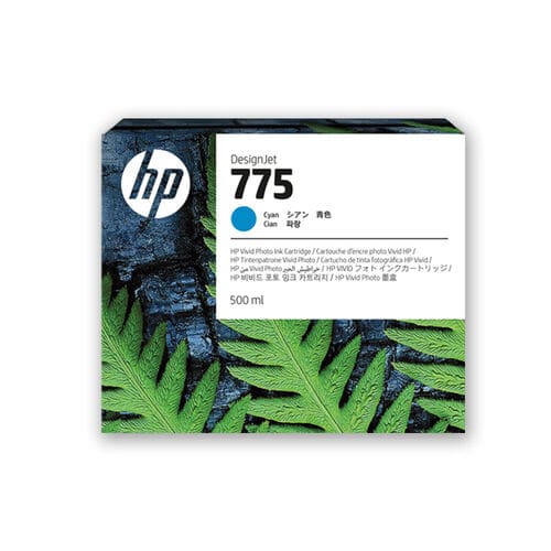 HP 775 Cyan Ink Cartridge – 500ml