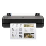 HP DesignJet T230 A1 Desktop Printer with print exiting front