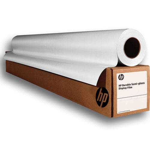 HP Q6620B Durable Semi-Gloss Display Film 205g/m² 36″ 914mm x 15.2m Roll