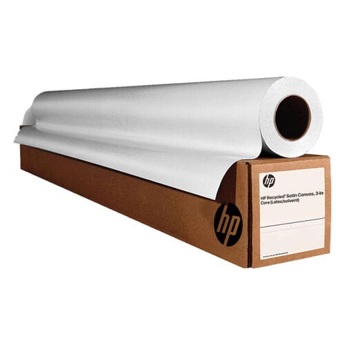 HP Recycled Satin Canvas 310g/m² (Latex/Solvent) 3D8C2A 54″ 1372mm x 45.7m roll