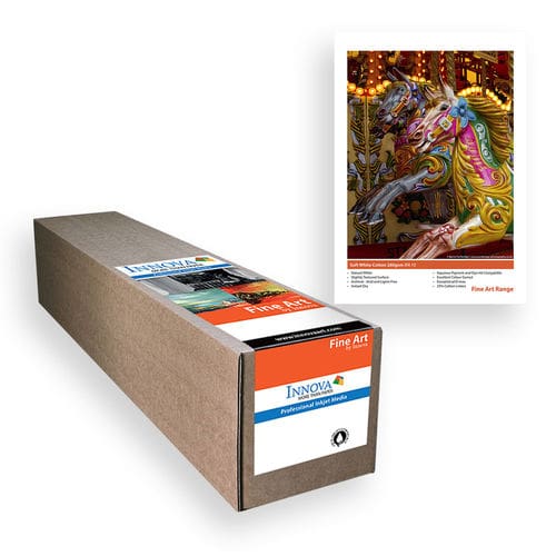 Innova IFA-015-R0610-015 Soft White Cotton 280g/m² 24″ 610mm x 15m roll