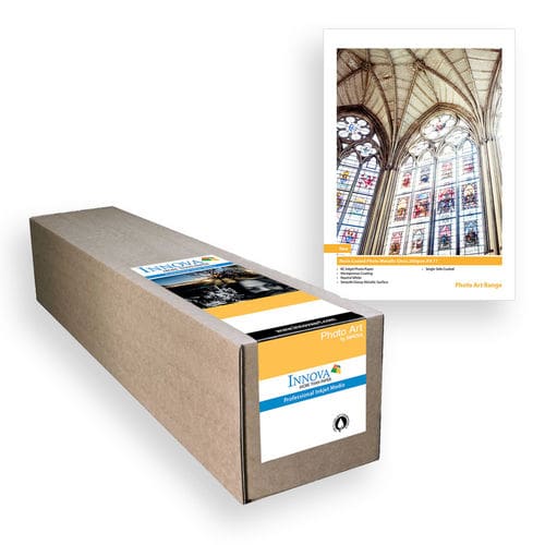 Innova IFA-71 Resin Coated Photo Metallic Gloss 17″ 432mm x 30m – 260gsm (3″ Core)