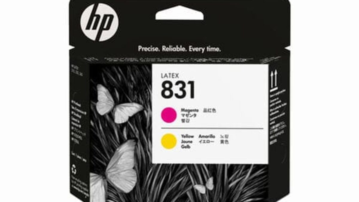HP 831 Yellow & Magenta Latex Printhead - Plot it