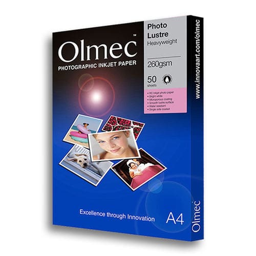 Olmec OLM 59 Photo Lustre Heavyweight A3 – 260gsm (50 sheets)
