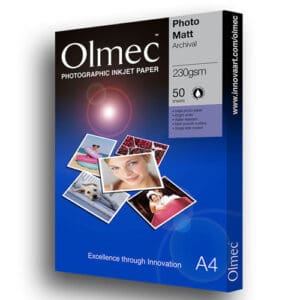 Olmec OLM-067 Photo Matte Archival A3 - 230gsm (100 Sheets)