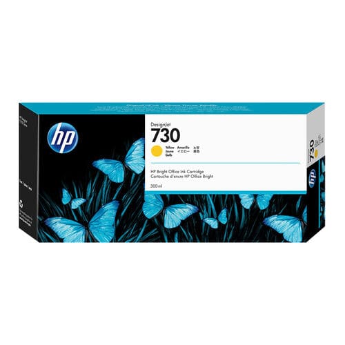 HP 730 Yellow Ink Cartridge – 300ml