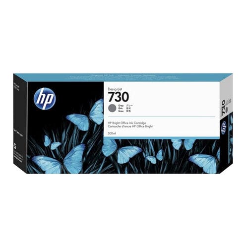 HP 730 Grey Ink Cartridge – 300ml