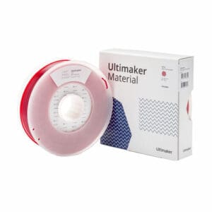 UltiMaker PETG Red Translucent 750g Filament