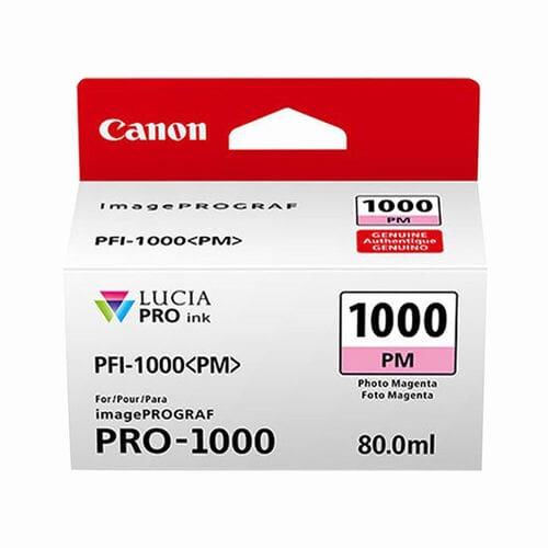 Canon PFI-1000PM Photo Magenta Ink Cartridge – 80ml