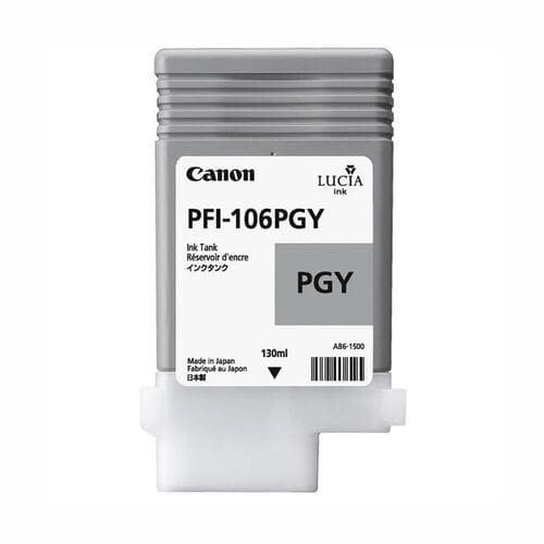 Canon PFI-106PGY Photo Grey Ink Cartridge – 130ml