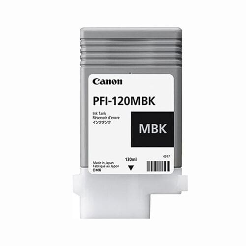 Canon PFI-120MBK Matte Black Ink Cartridge – 130ml