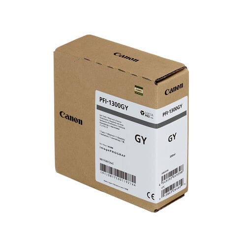 Canon PFI-1300GY Grey Ink Cartridge – 330ml