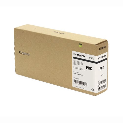 Canon PFI-1700PBK Photo Black Ink Cartridge – 700ml