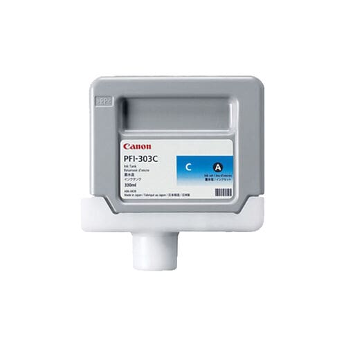 Canon PFI-303C Cyan Ink Cartridge – 330ml
