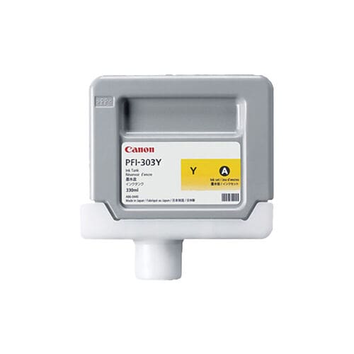 Canon PFI-303Y Yellow Ink Cartridge – 330ml