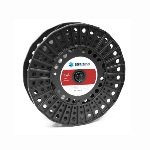 Stratasys PLA Red 60ci for F123 Series 3D Printer (333-60103)