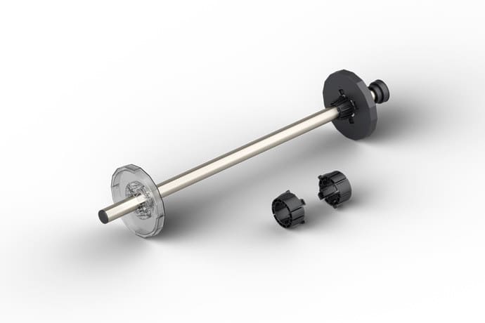 T3470 spindle unit for precision plotter operation