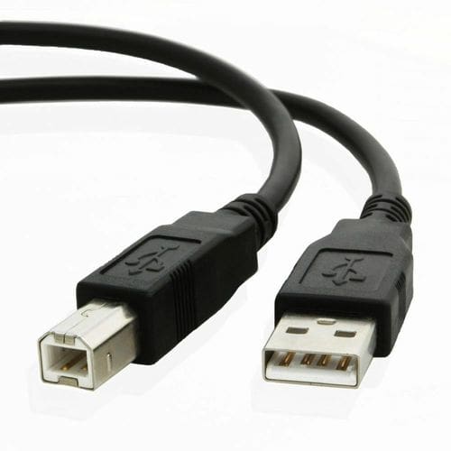 USB 2.0 A to B Wide-format Printer Cable 5 m