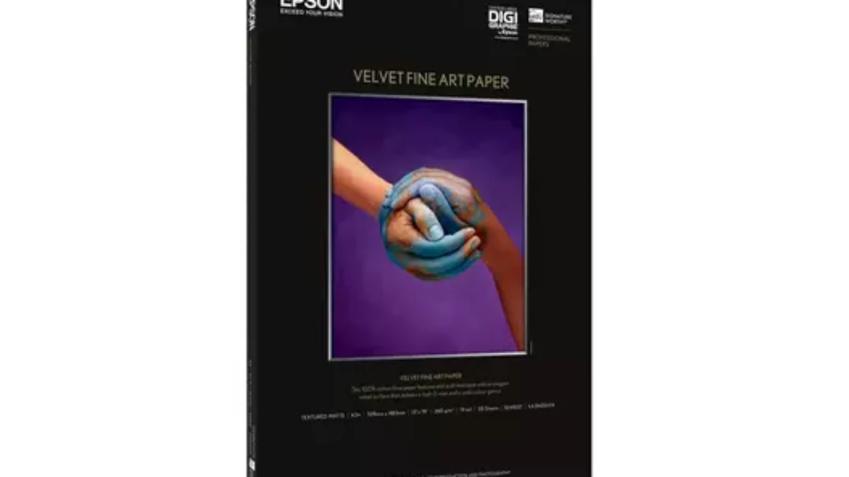 Epson Velvet Fine Art Paper A3+ - 260gsm (20 Sheets) - Plot it