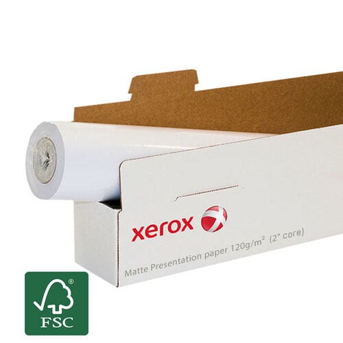 Xerox Matt Presentation Paper 120g/m² 023R02086 42″ 1067mm x 30m roll