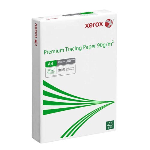 Xerox Premium Tracing Paper Sheets (FSC) A4 – 90gsm (500 Sheets)