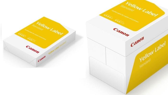 Canon Yellow Label A4 paper – 80gsm