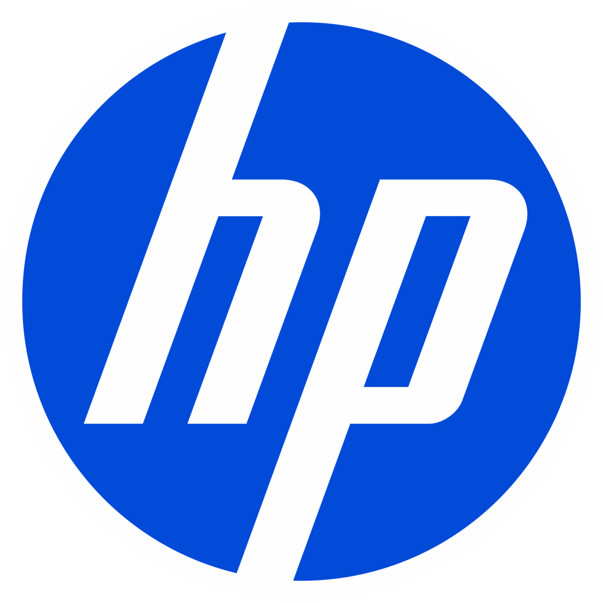 HP Electric Blue Logo
