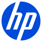 HP Electric Blue Logo