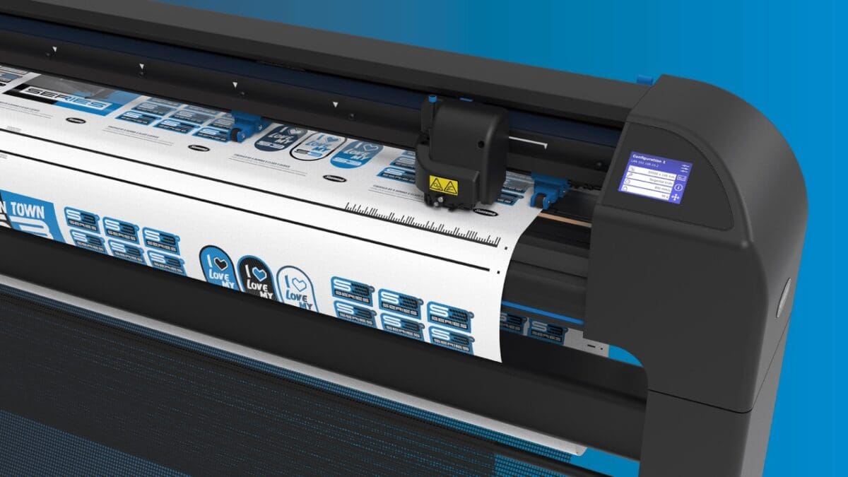 Summa vinyl cutter cutting adhesive vinyl