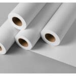 Four rolls of wide format plotter paper