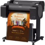 Canon GP-200 with POS halloween Print, bright orange tones