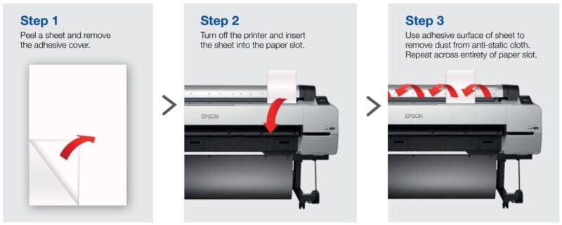 Epson C13S400045 Cleaning Sheets