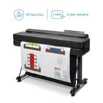 HP Designjet T650 is supplied with 2 year warranty as standard.