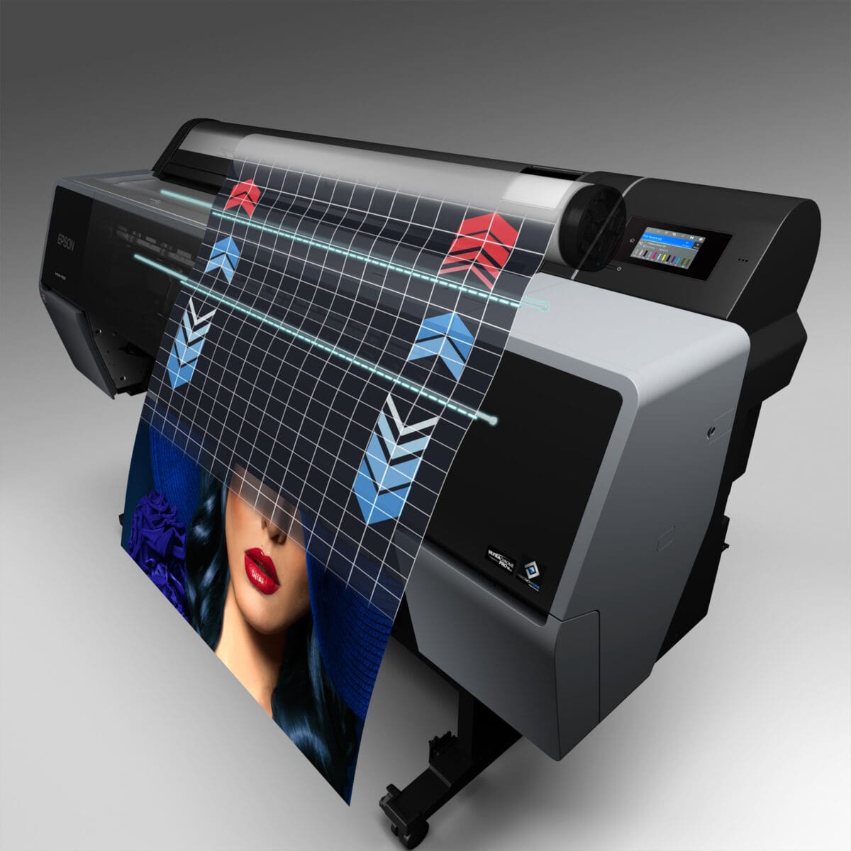 Epson inductive roller