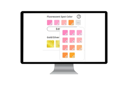 Poster Artist colour palette for Canon GP series printers