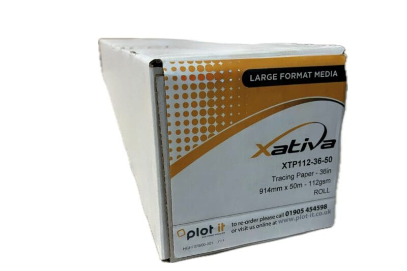 Xativa 112gsm Tracing Paper plotter roll