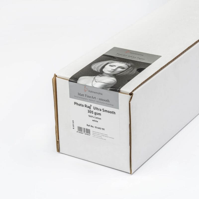 Hahnemühle Photo Rag Ultra Smooth White Matt fine art inkjet paper roll