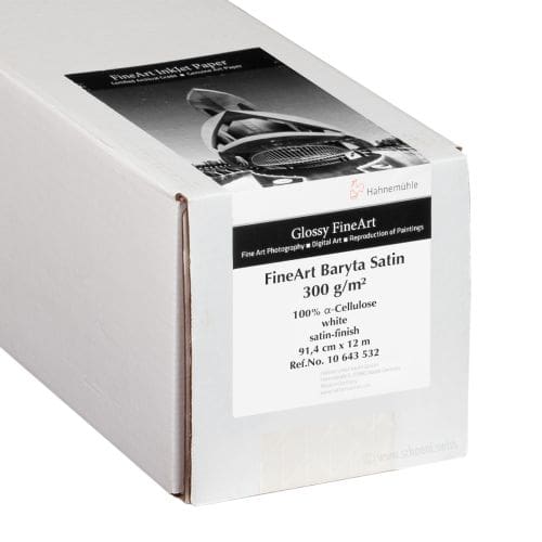 Hahnemühle FineArt Baryta Satin inkjet paper roll