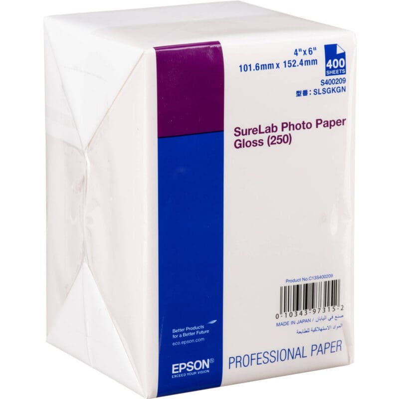 Epson S400209 250gsm 10 x 15cm gloss Photo Paper 400 Sheets C13S400209