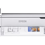 Front facing Epson SC-T3100N with print coming from the front